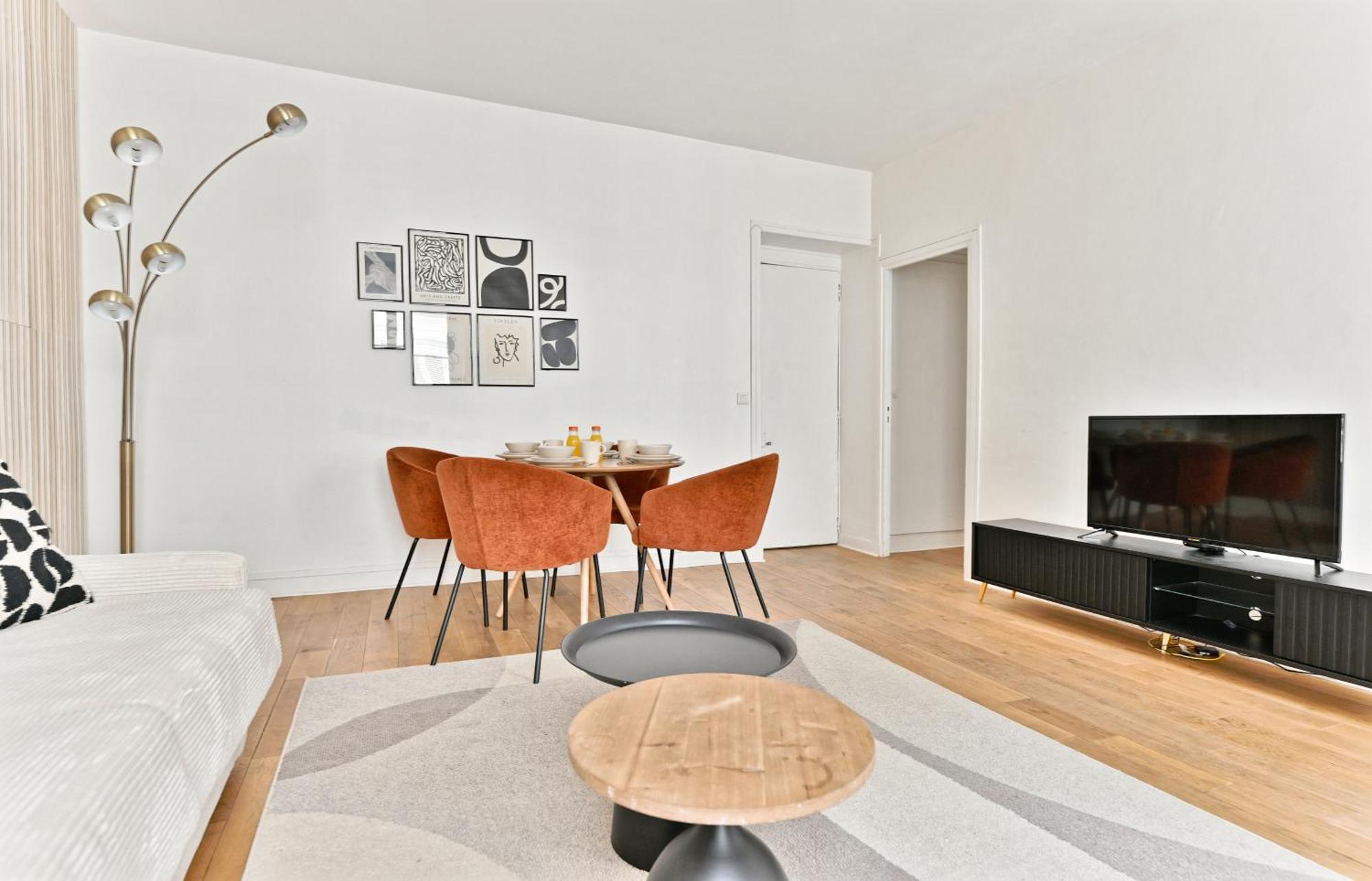 Appartement 2 Pieces #Toureiffel #Invalides باريس المظهر الخارجي الصورة
